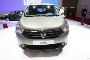 Die Frontpartie des neuen Dacia Lodgy - Automesse Genf 2012