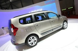 Der neue Dacia Lodgy in der Seitenansicht