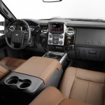 Der Innenraum des Ford F-Serie Platinum 2012