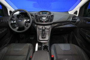 Der Innenraum des neuen Ford Kuga 2012