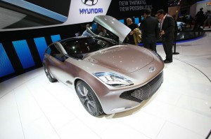 Der Hyundai I-Oniq auf dem Genfer Autosalon 2012
