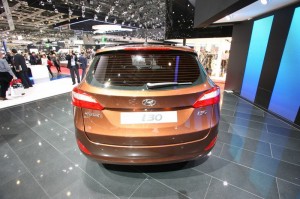 Das Heck des neuen Hyundai i30cw