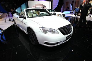 Lancia Flavia Cabriolet 2012 auf der Messe in genf