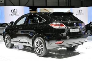Lexus RX 450h 2012 auf der Genfer Automobilsalon