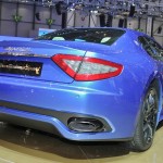 Der Maserati GranTurismo Sport in der Heckansicht - Genf 2012