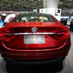 Der Mazda Takeri Concept in der Heckansicht