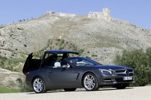 Neuer Mercedes-Benz SL 500 - Das Dach öffnet sich