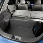 Der Kofferraum des Elektrofahrzeugs Nissan Leaf