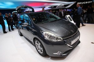 Peugeots Kleinwagen 208 auf der Automesse Genf 2012