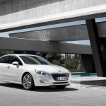 Der Peugeot 508 als Limousien (Weiss)