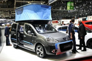 Irmscher präsentiert auf dem Genfer Autosalon 2012 den Peugeot Partner Urban Activity