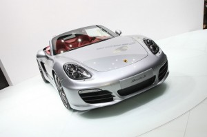 Porsche zeigt den neuen Boxster auf der Automesse in Genf