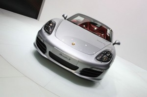 Die Frontpartie des neuen Porsche Boxster
