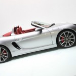 Neuer Porsche Boxster präsentiert sich von der Seite - Genf 2012