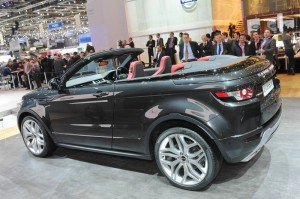 Range Rover Evoque als Cabrio auf der Genfer Automesse 2012