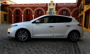 Renault Megane in der Seitenansicht