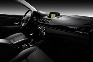 Das Armaturenbrett des neuen Renault Megane 2012