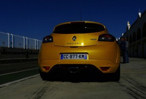 Das Heck des Renault Megane R.S.