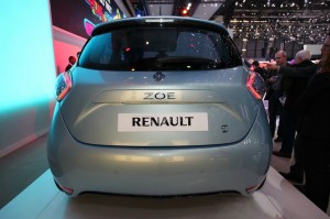 Das Heck des neuen Renault Zoe