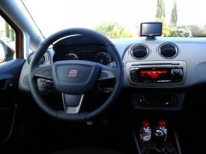 Das Cockpit des neuen Seat Ibiza Modell 2012