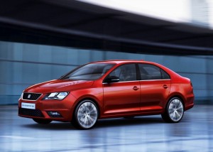 Der Seat Toledo in der Seitenansicht