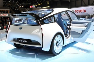 Toyota zeigt sein Konzeptfahrzeug FT-Bh - Genfer Autosalon 2012