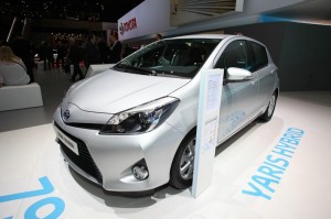 2012 Toyota Yaris Hybrid auf der Genfer Messe