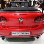 Das Heck des Volkswagen Golf GTI Cabriolet - Genfer Autosalon