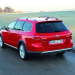 Der Volkswagen Passat Alltrack in der Heckansicht