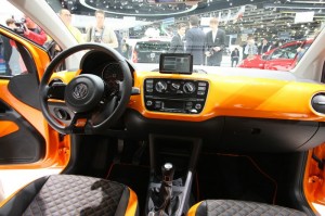 Der Innenraum des Volkswagen X Up