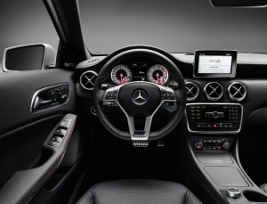 Das Cockpit der neuen Mercedes-Benz A-Klasse