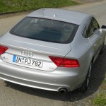 Audi A7 Sportback Heck (Silber, Standaufnahme)
