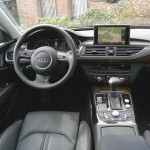 Der Innenraum des Audi A7 Sportback - Cockpit, Mittelkonsole, Ledersitze