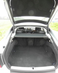Der Kofferraum des Audi A7 Sportback