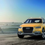 Die Frontansicht des Audi Q3 jinlong yufeng