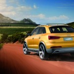 Die Heckansicht des Audi Q3 jinlong yufeng