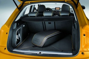 Der Kofferraum des Audi Q3 jinlong yufeng