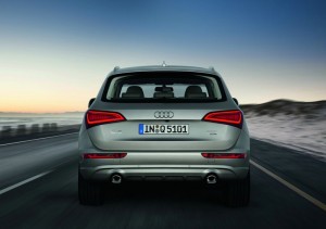 Heck des neuen Audi Q5