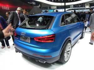 Audi präsentiert Studie RS Q3 auf der Automesse Peking 2012