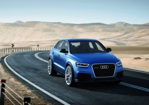 Das Audi RS Q3 Concept soll in 5,2 sekunden auf 100 km/h sprinten
