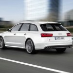 Die Heckansicht des neuen Audi S6 Avant