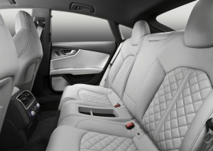 Audi S7 Sportback Fond - Hier dürfen die Passagiere Platz nehmen