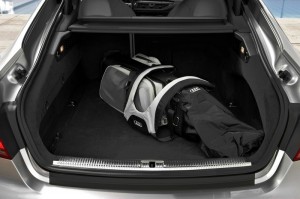 Der Kofferraum des Audi S7 Sportback