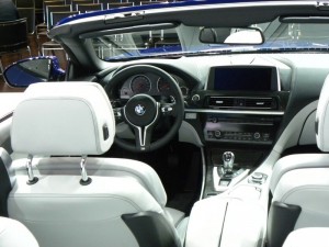 BMW M6 Cabriolet auf der New York Autoshow 2012 - Der Innenraum