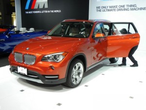BMWs Kompakt-SUV X1 auf der New York Messe 2012