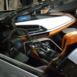 Der Innenraum des BMW i8 Spyder