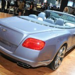Bentley Continental GTC V8 in der Heckansicht