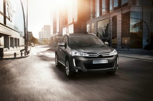 Das SUV von Citroen, der C4 Aircross in der Frontansicht
