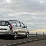 Die Heckpartie des neuen Dacia Lodgy