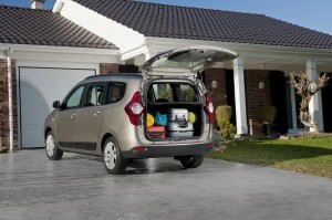 Dacia Lodgy Viel Platz für das Gepäck